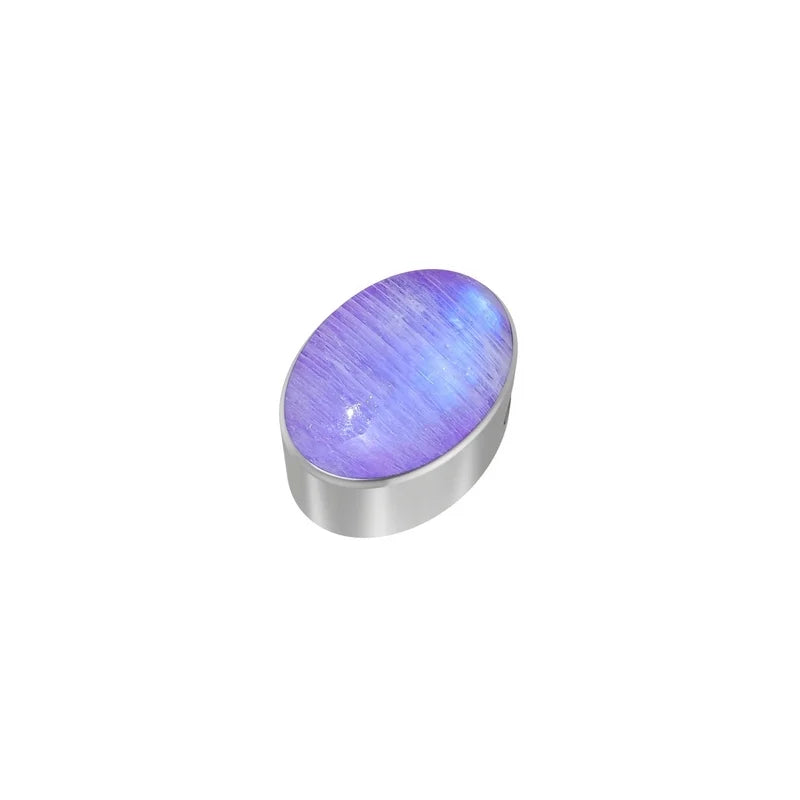 purple moonstone pendant