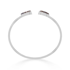 black fossil coral cab bracelet