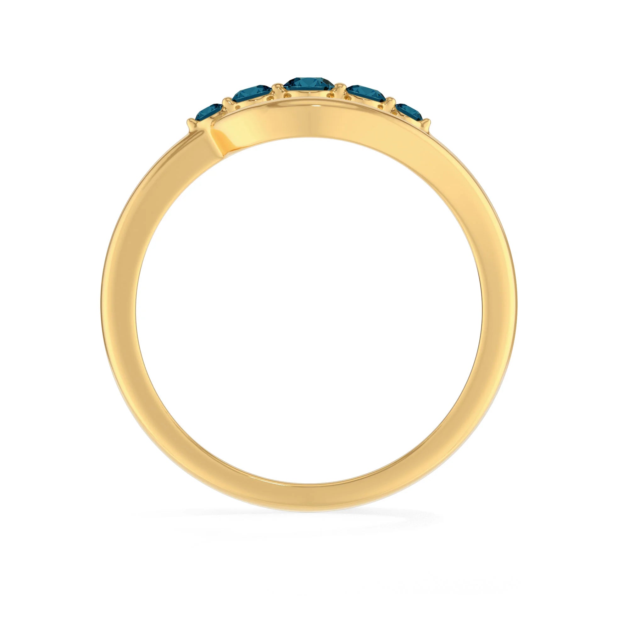 london blue topaz prong-set ring