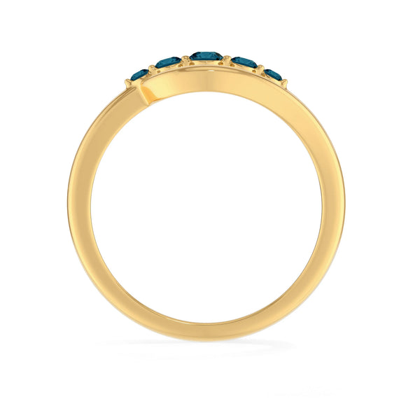 london blue topaz prong-set ring