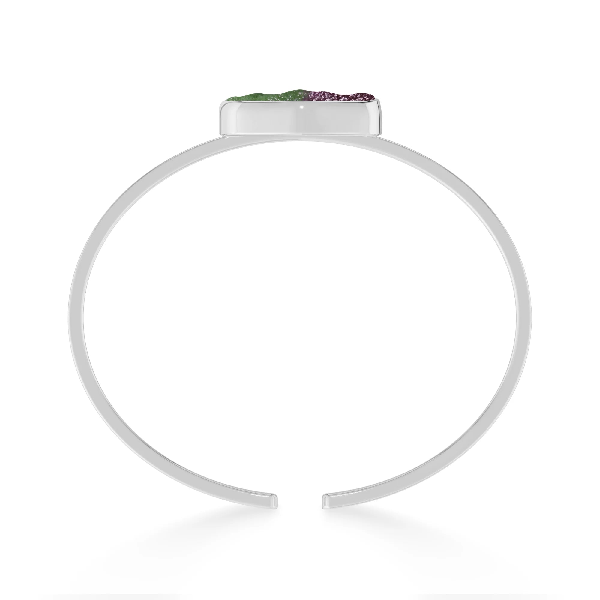 ruby-zoisite rough bracelet