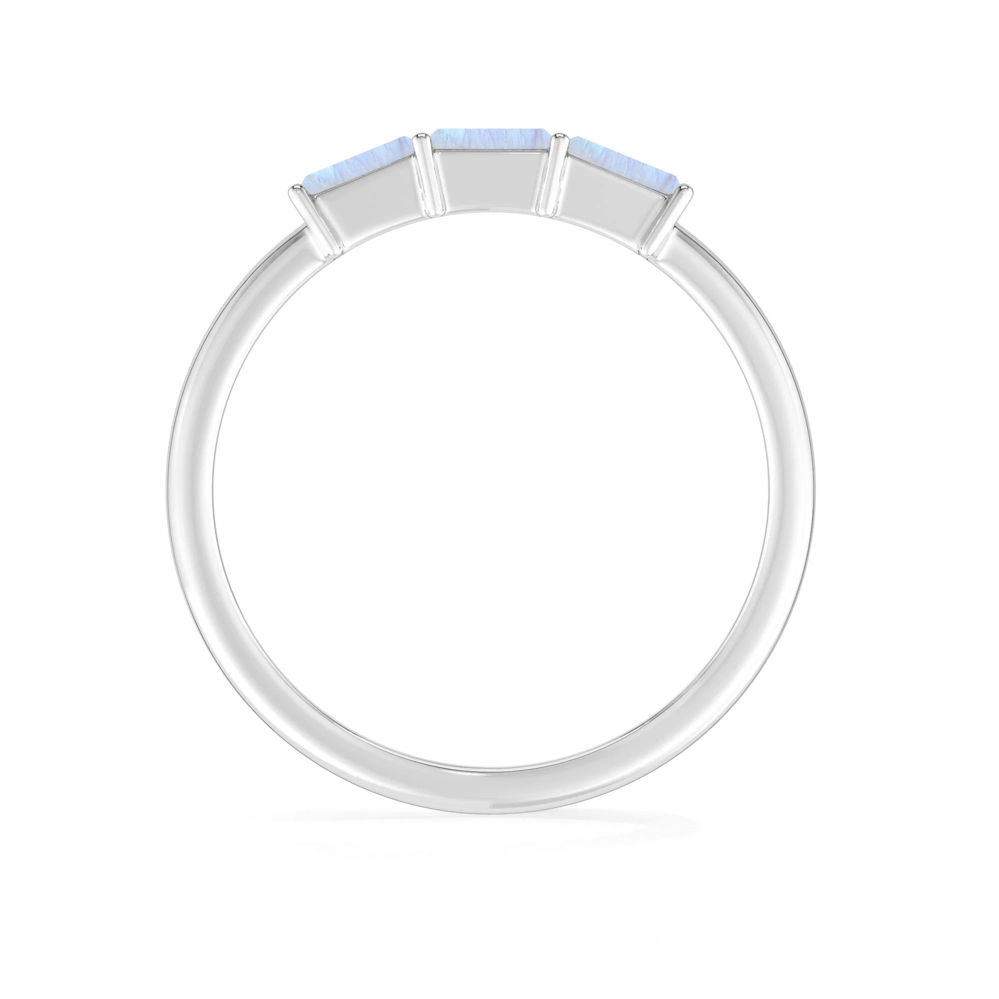 rainbow-moonstone prong-set ring