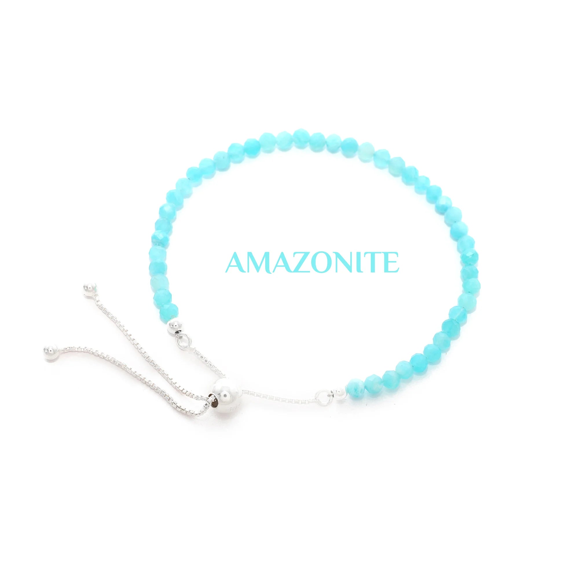 amazonite cut bracelet