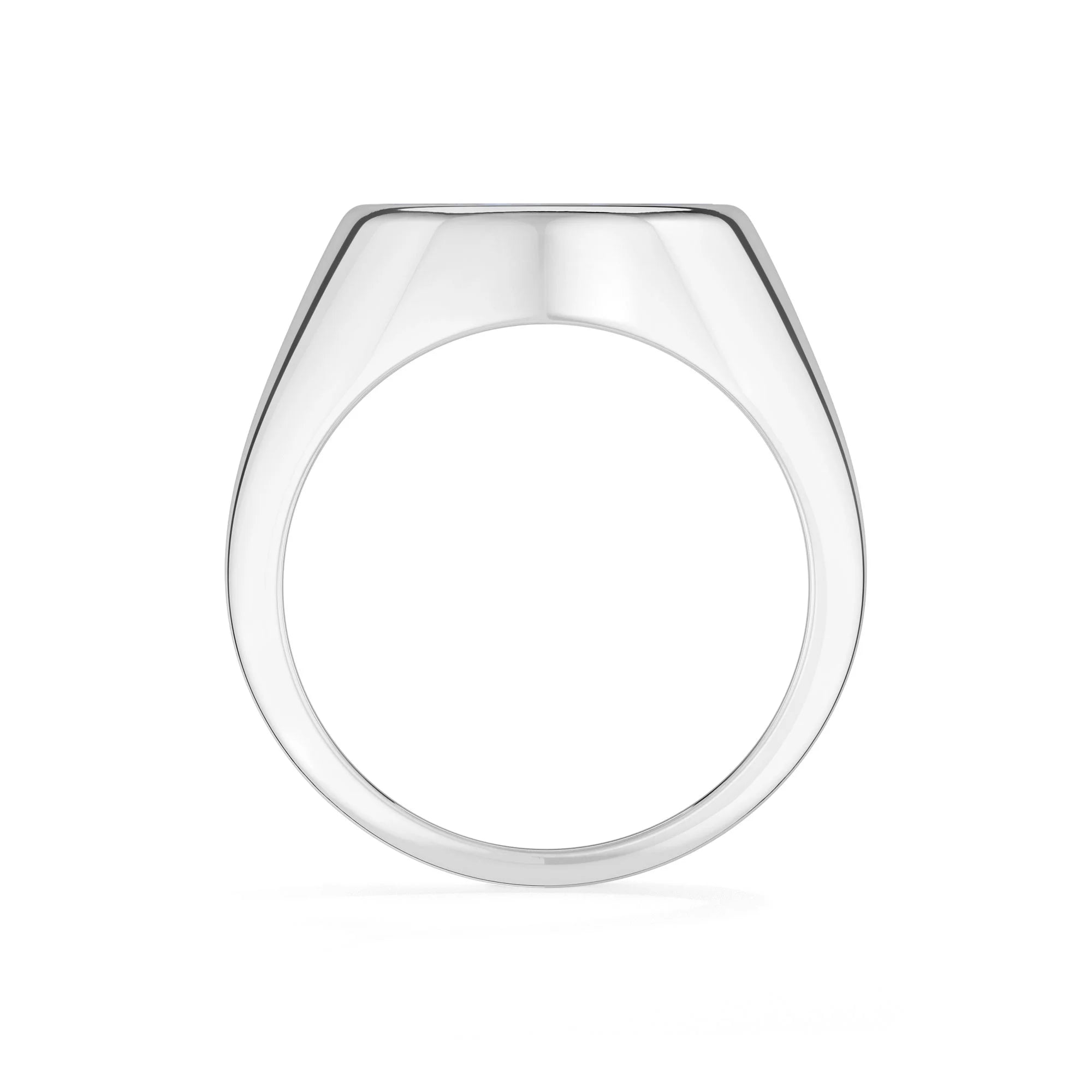 rainbow moonstone bezel-set ring
