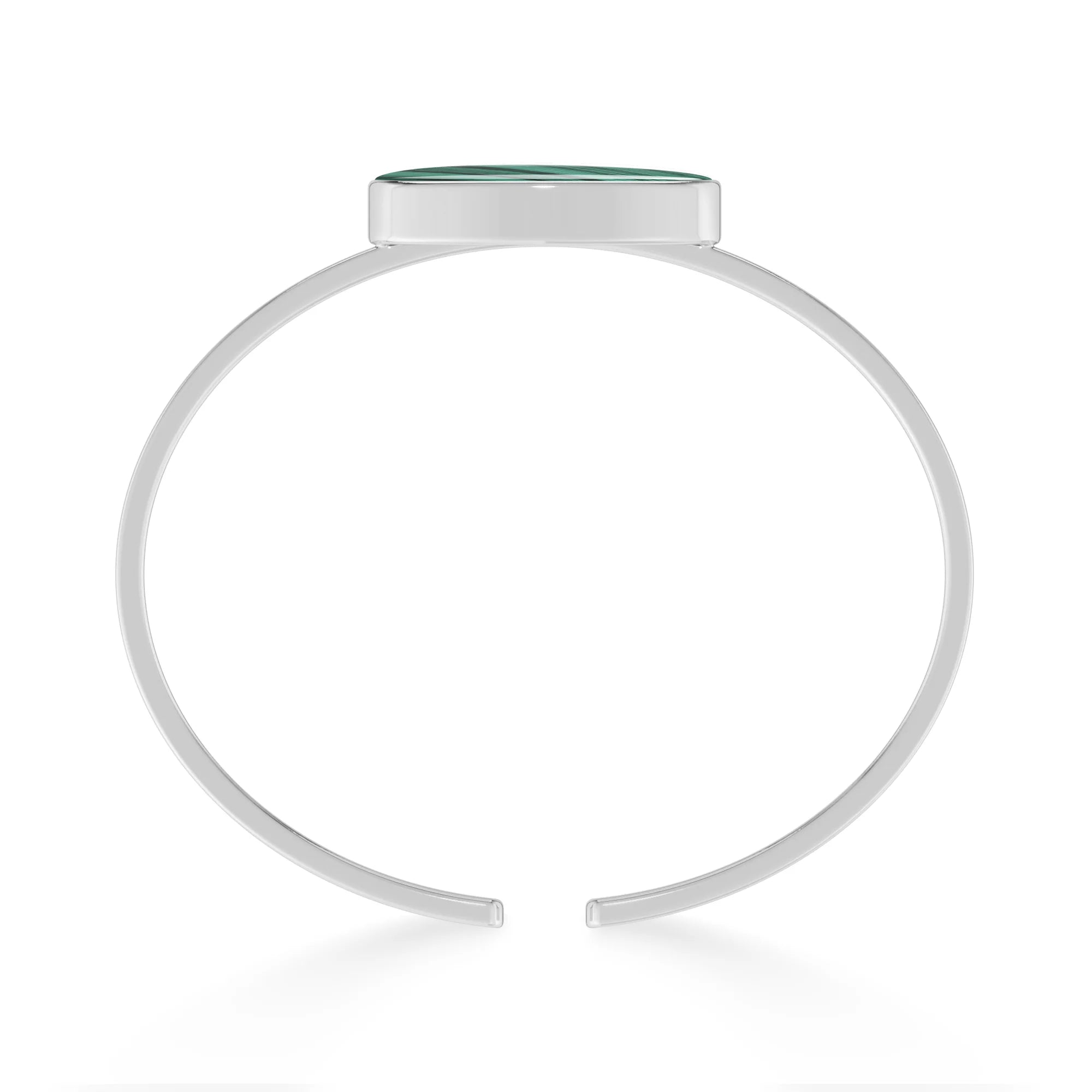 malachite rough bracelet