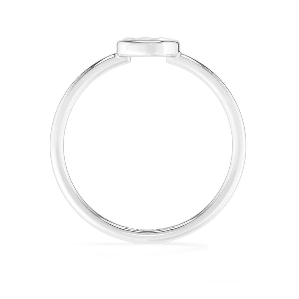 herkimer stackable bezel-set ring