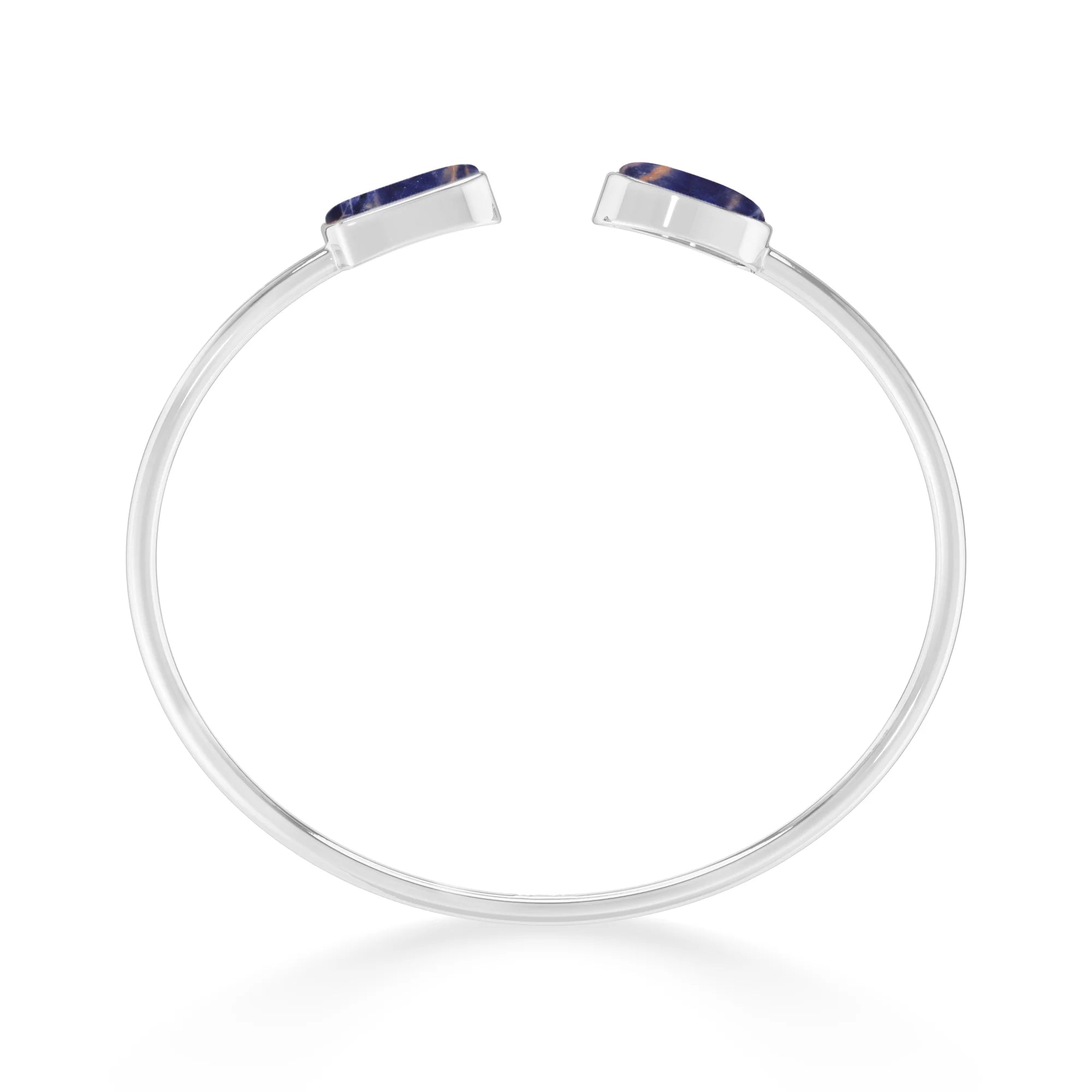 sodalite cab bracelet