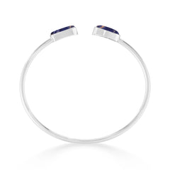 sodalite cab bracelet