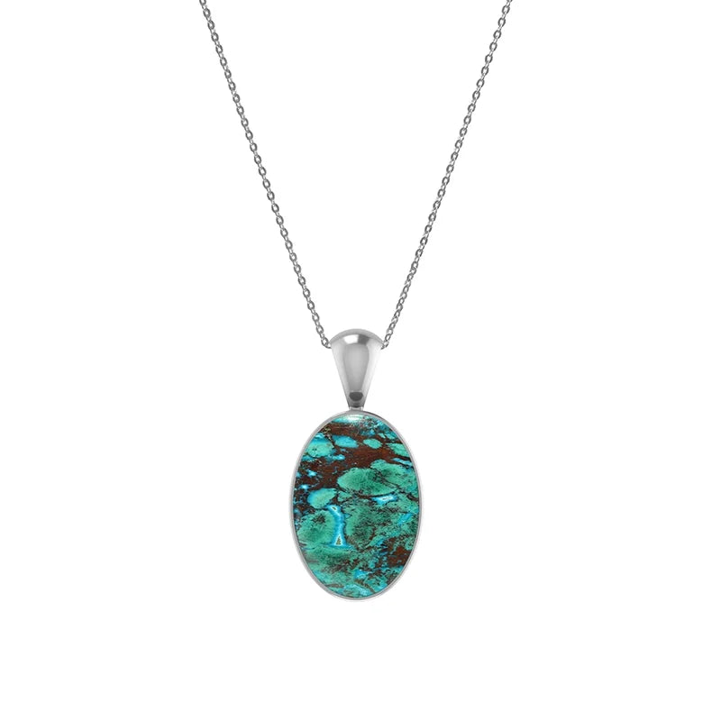 chrysocolla pendant