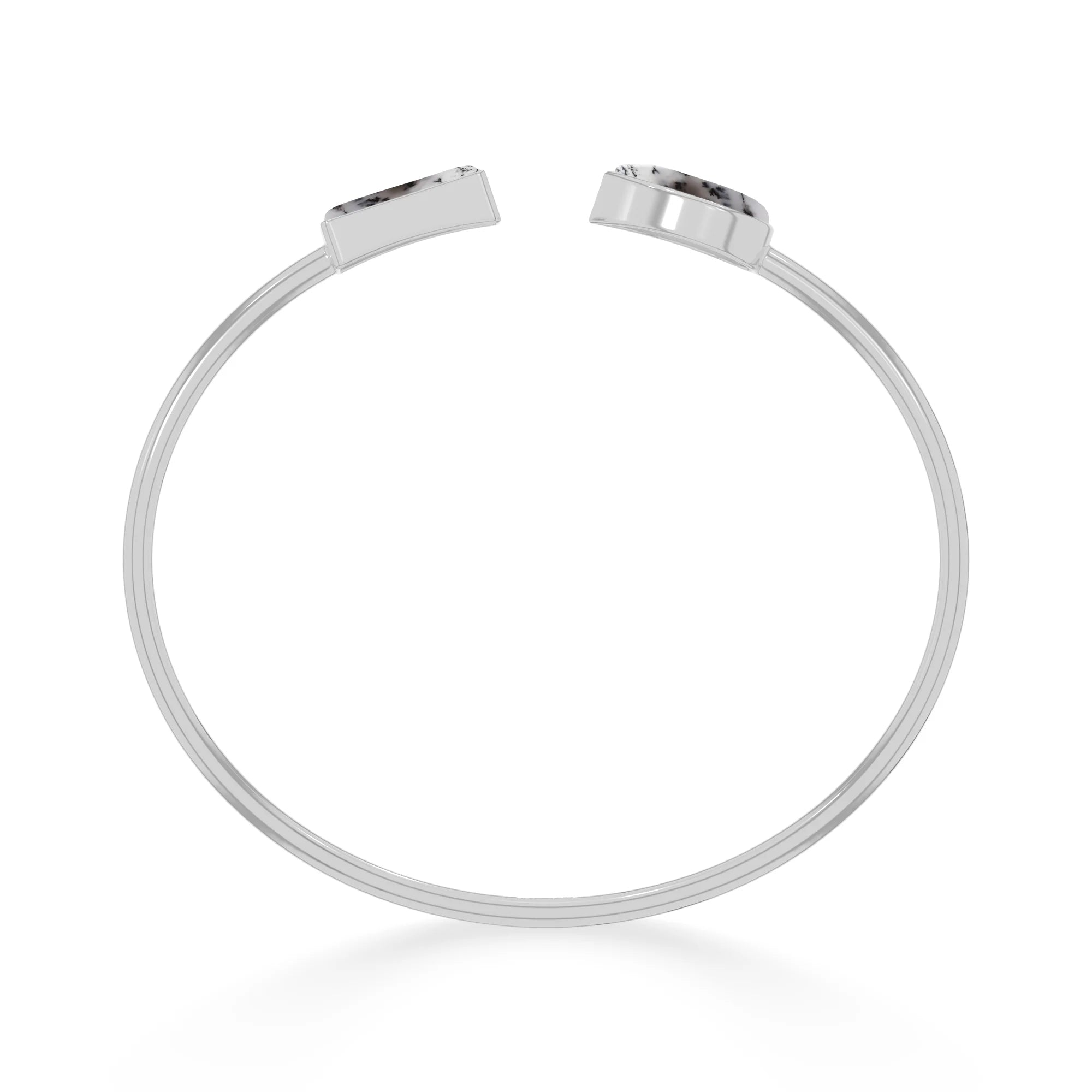 dendritic opal cab bracelet