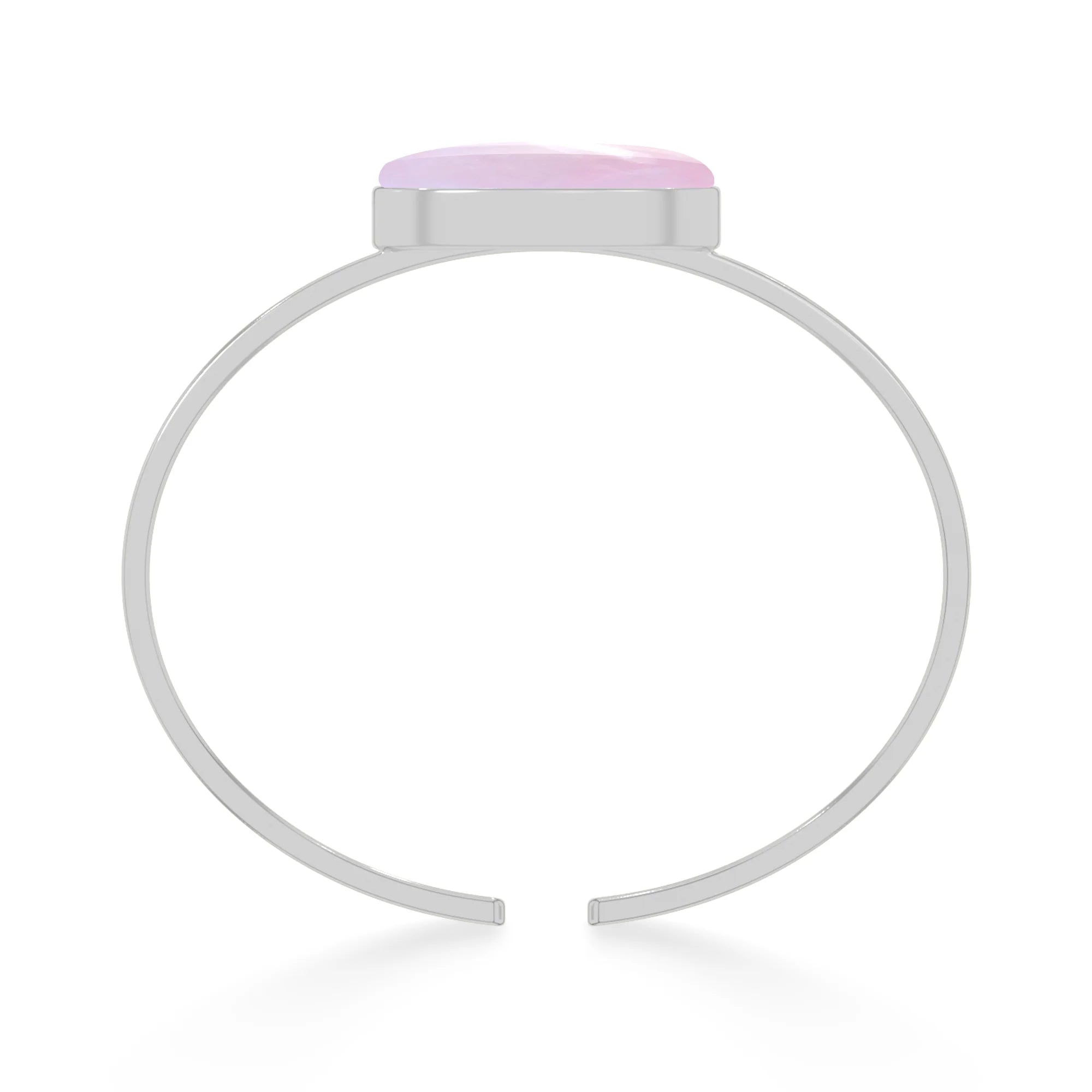 pink moonstone rough bracelet