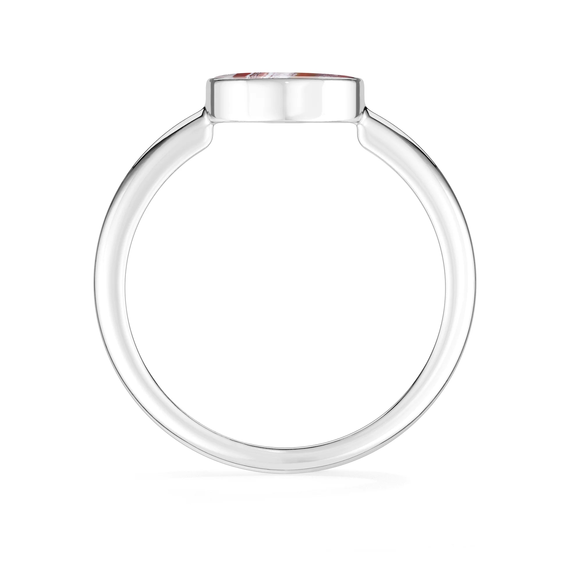crazy-lace-agate bezel-set ring