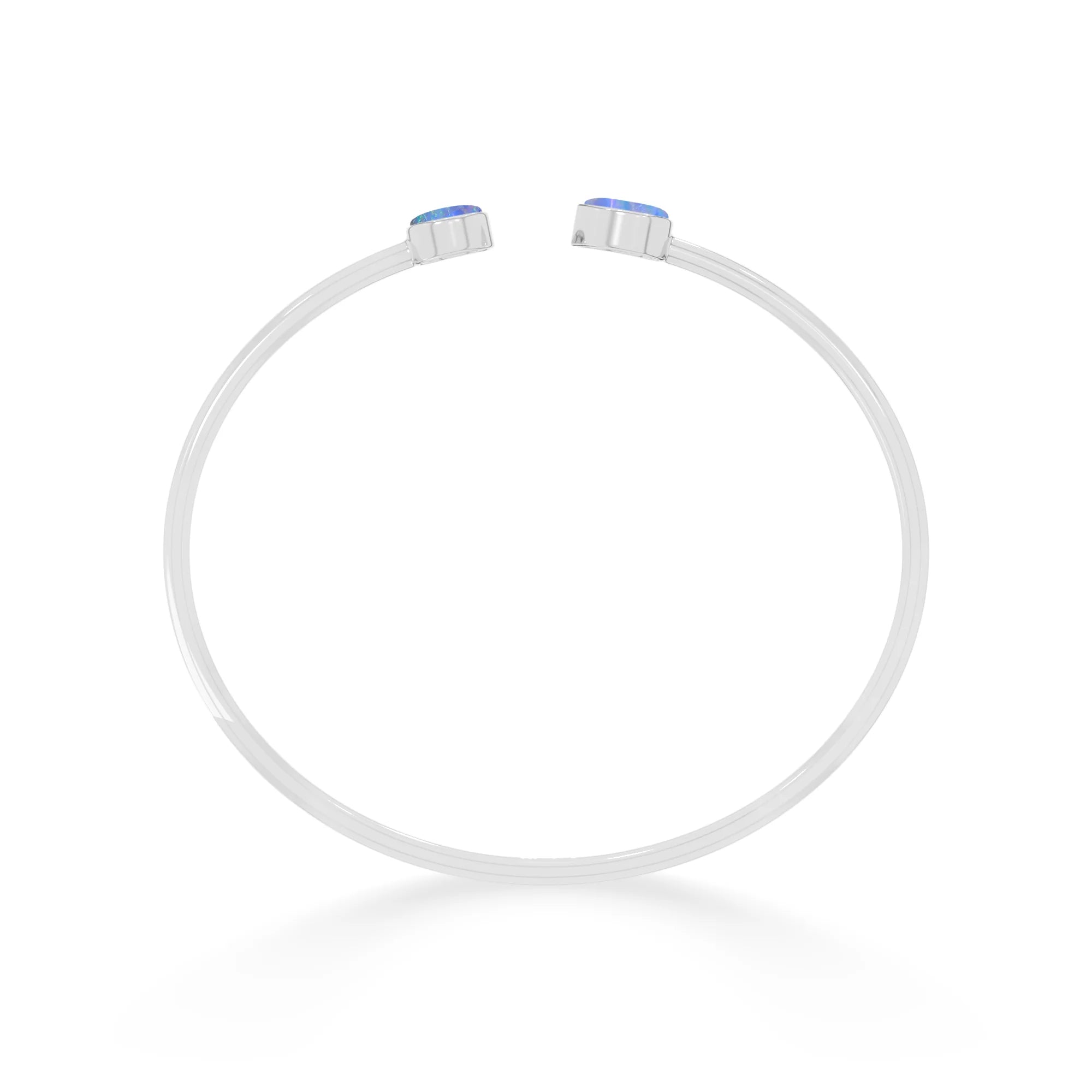 australian opal cab bracelet