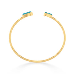 paraiba apatite twister bracelet