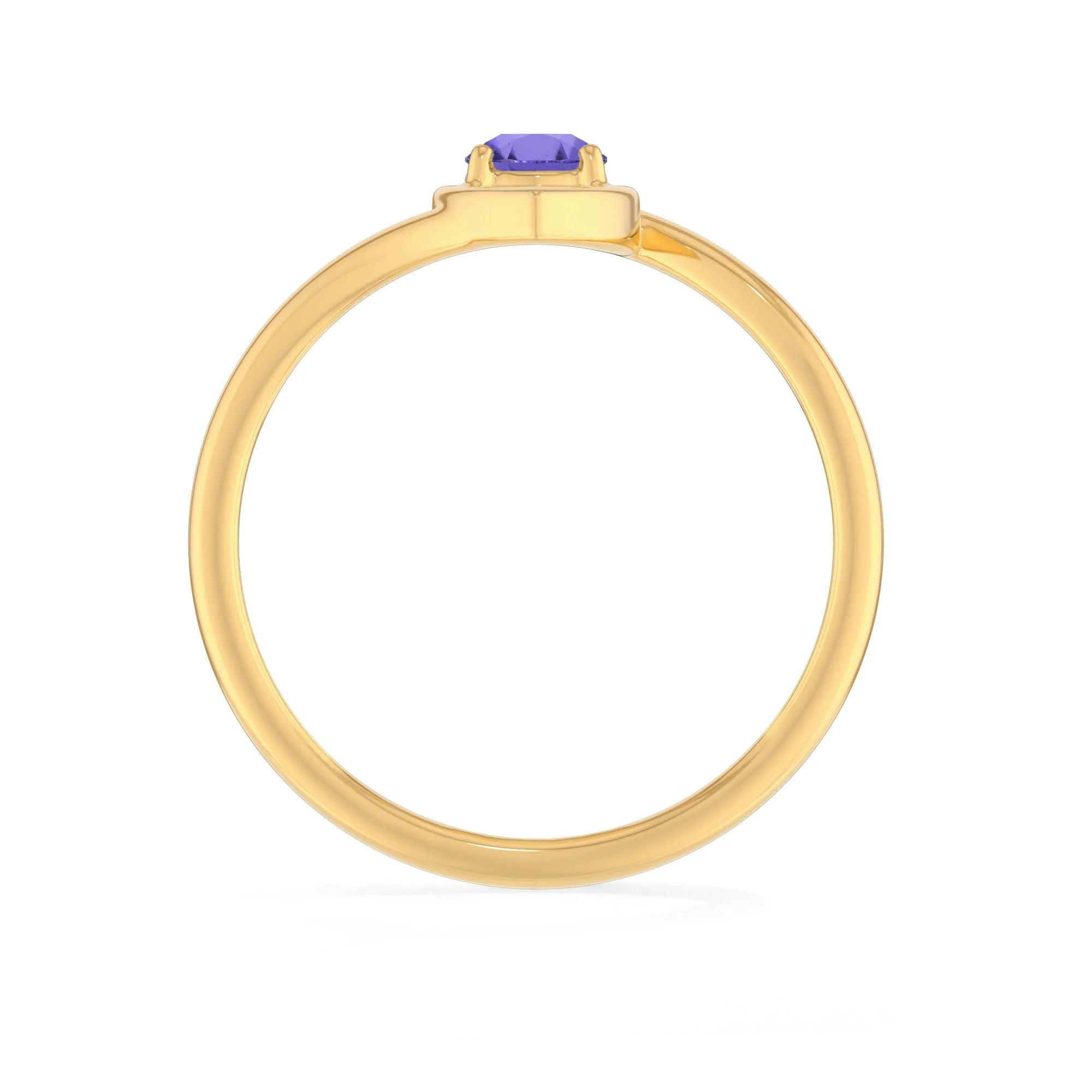 natural rainbow moonstone ring for women in 18k gold vermeil