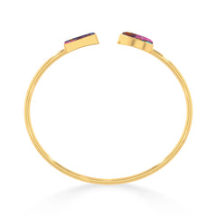 pink spiny oyster cab bracelet