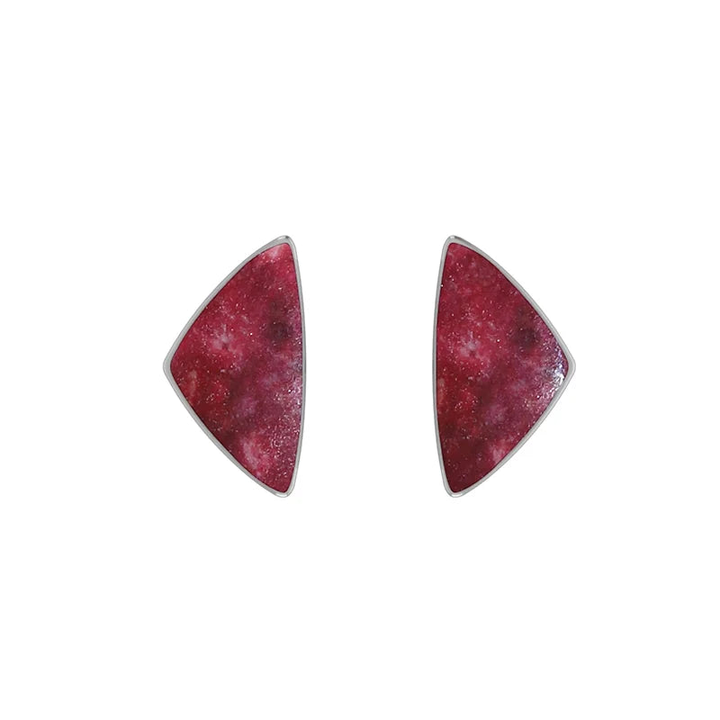 thulite earrings