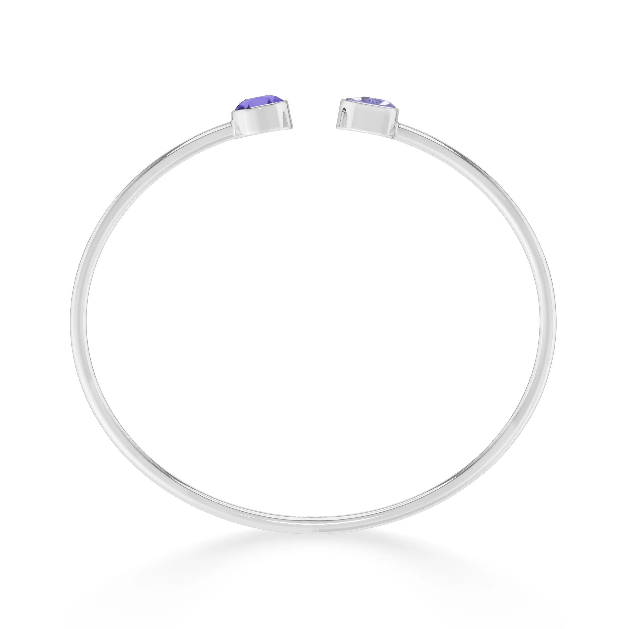 tanzanite cut bracelet