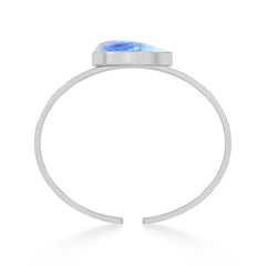 rainbow moonstone rough bracelet