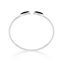black onyx cab bracelet