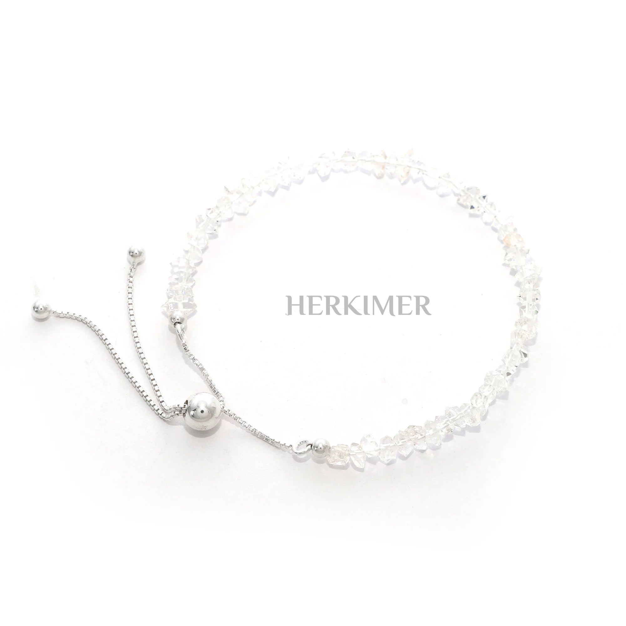 herkimer rough bracelet