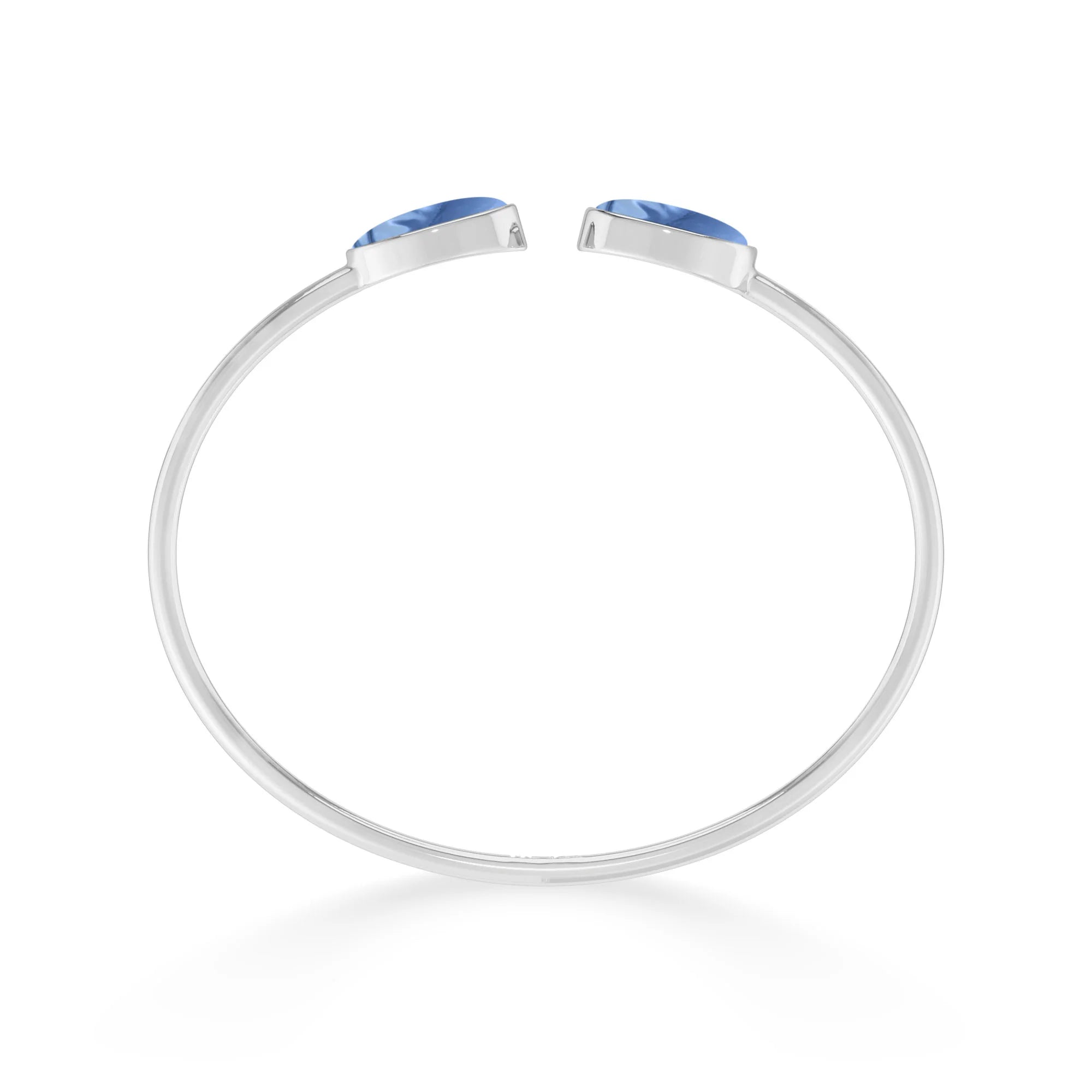 blue opal cab bracelet