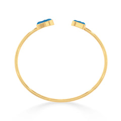neon apatite twister bracelet