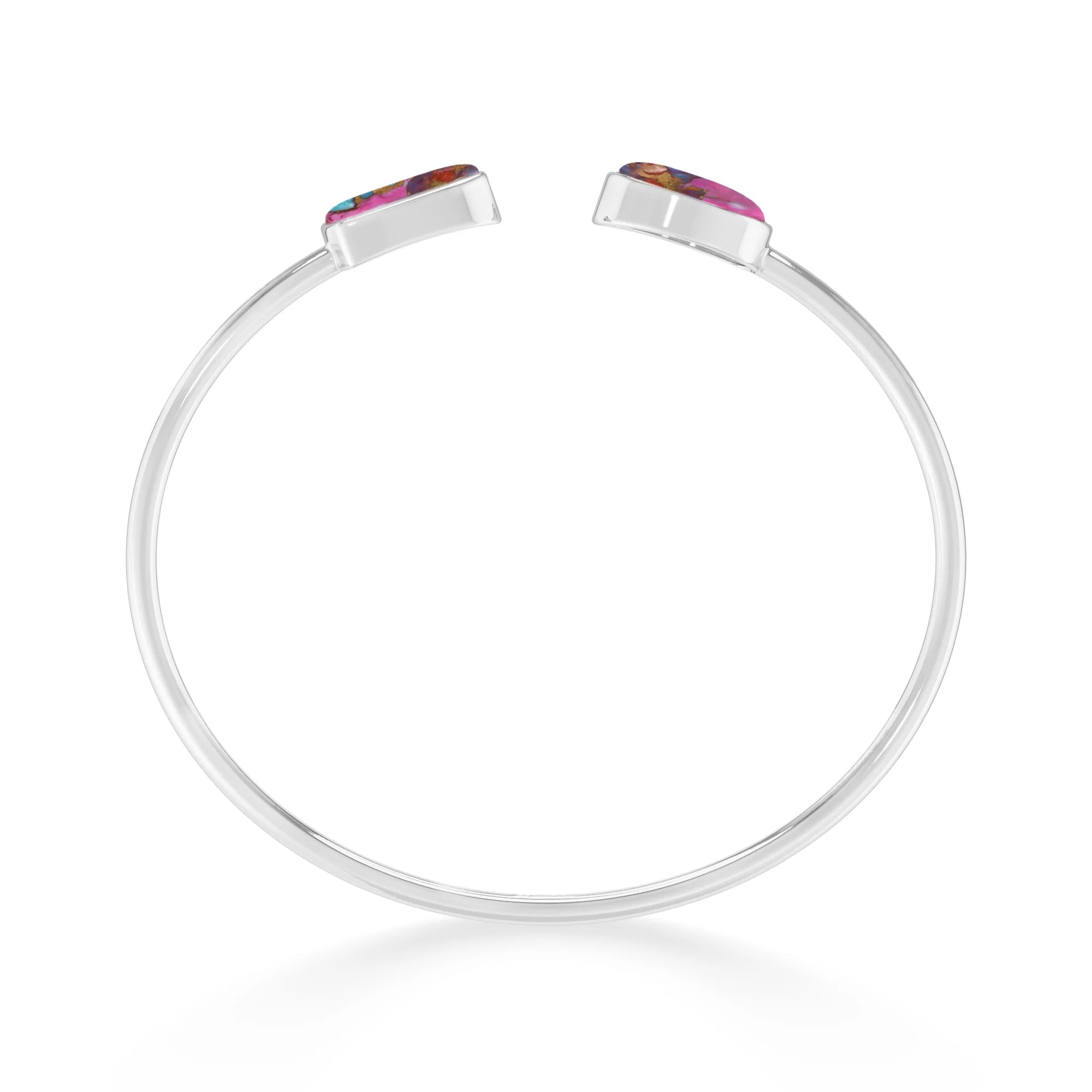 pink spiny oyster cab bracelet