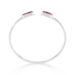 pink spiny oyster cab bracelet