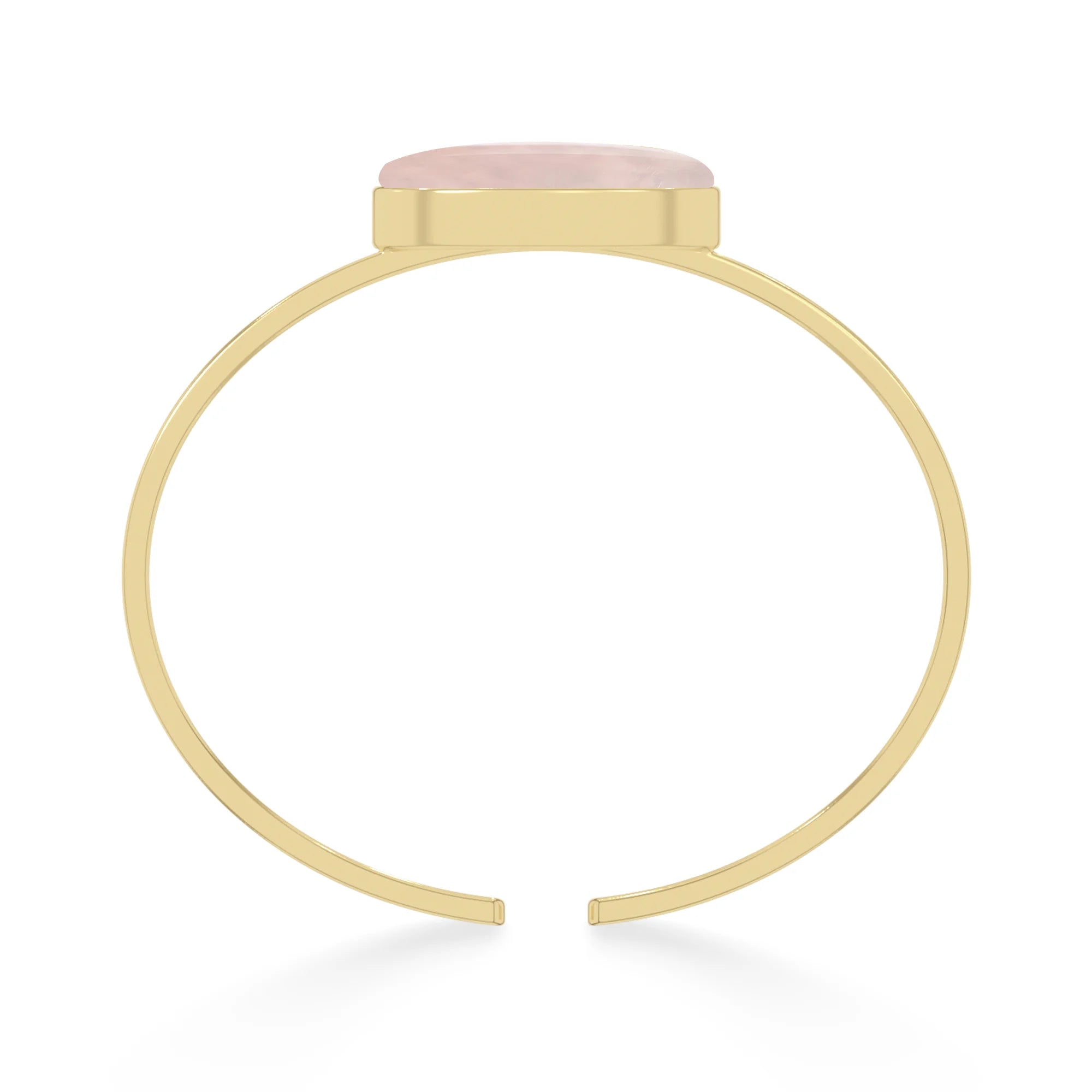 rose quartz rough bracelet