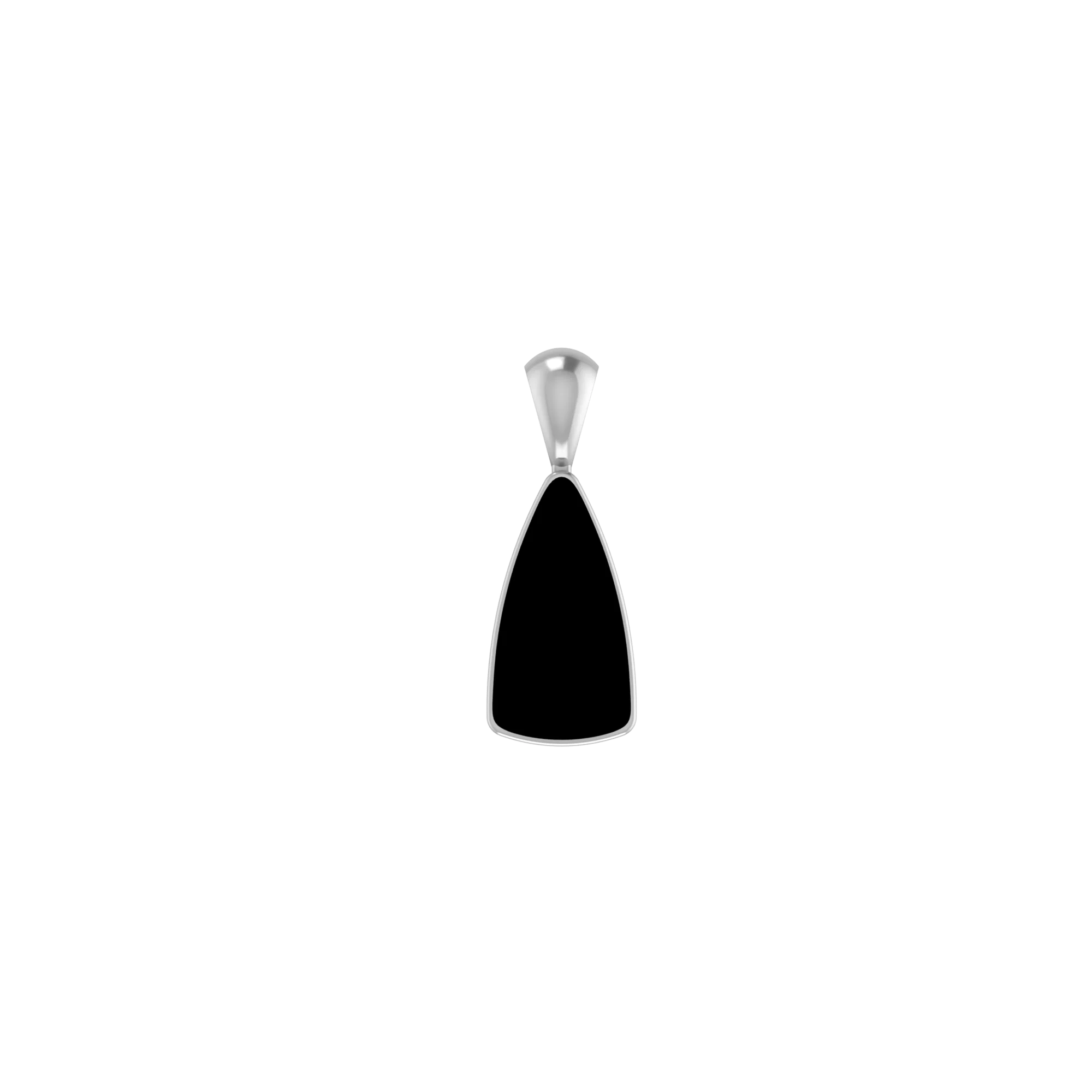 black onyx pendant