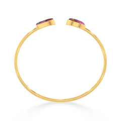 pink spiny oyster cab bracelet