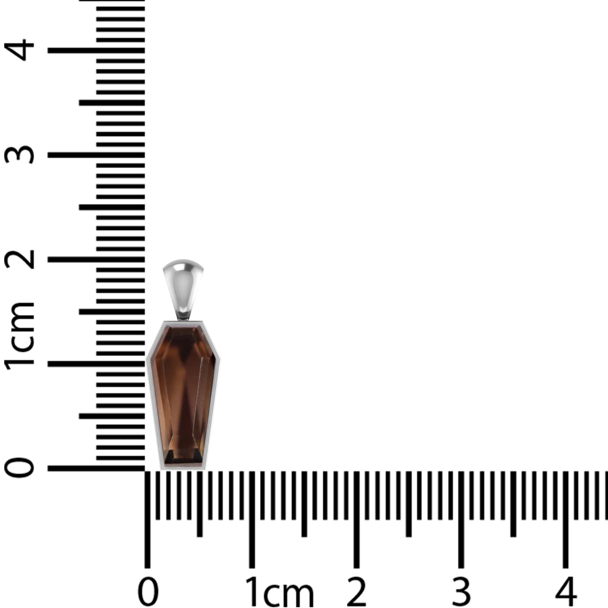 smoky-quartz pendant