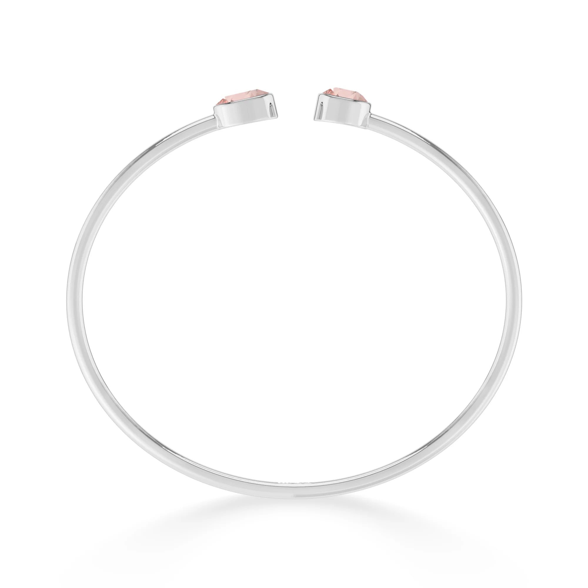 morganite cut bracelet