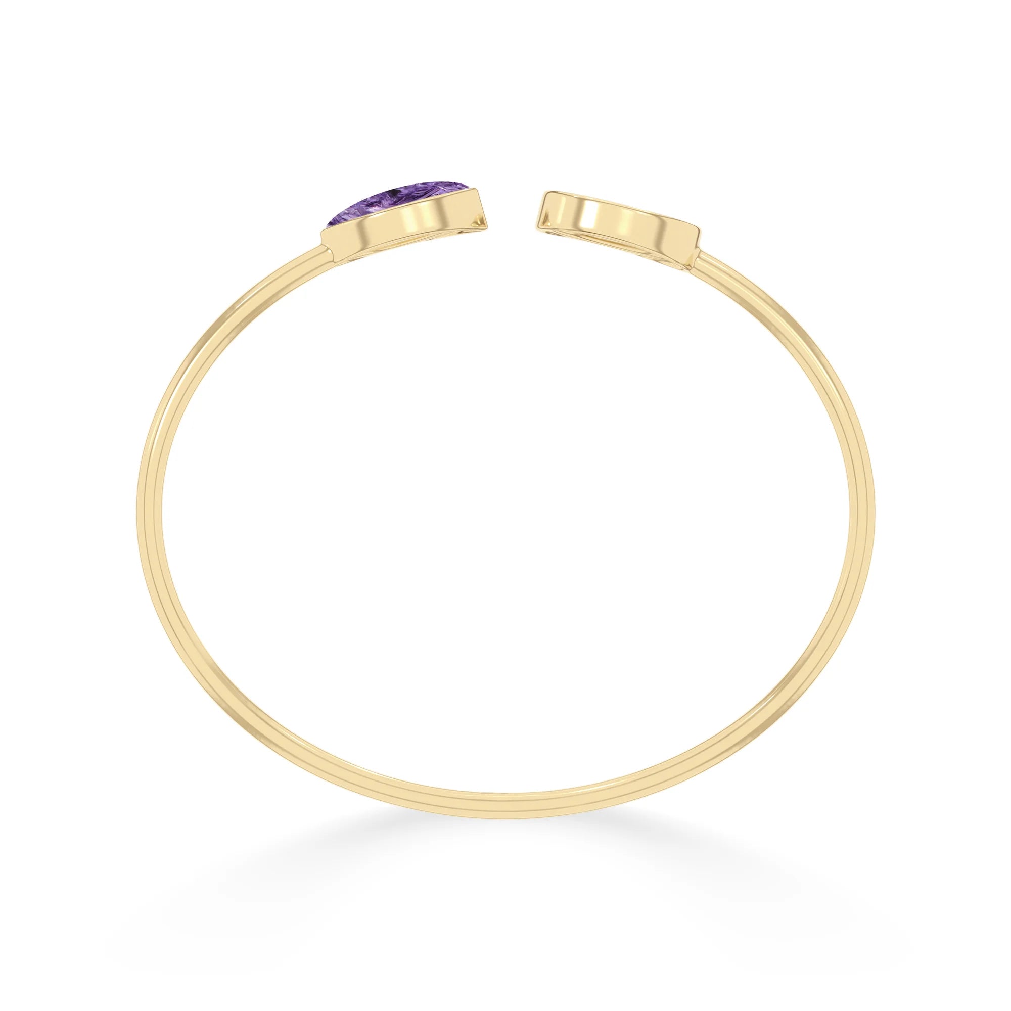charoite cab bracelet