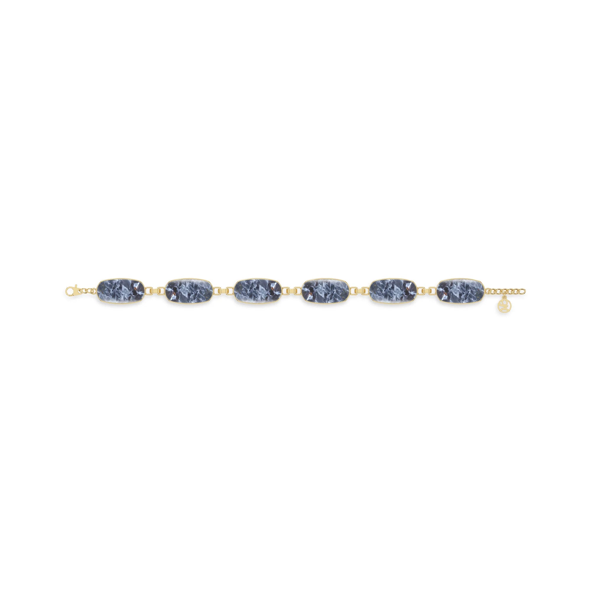 pietersite chain bracelet