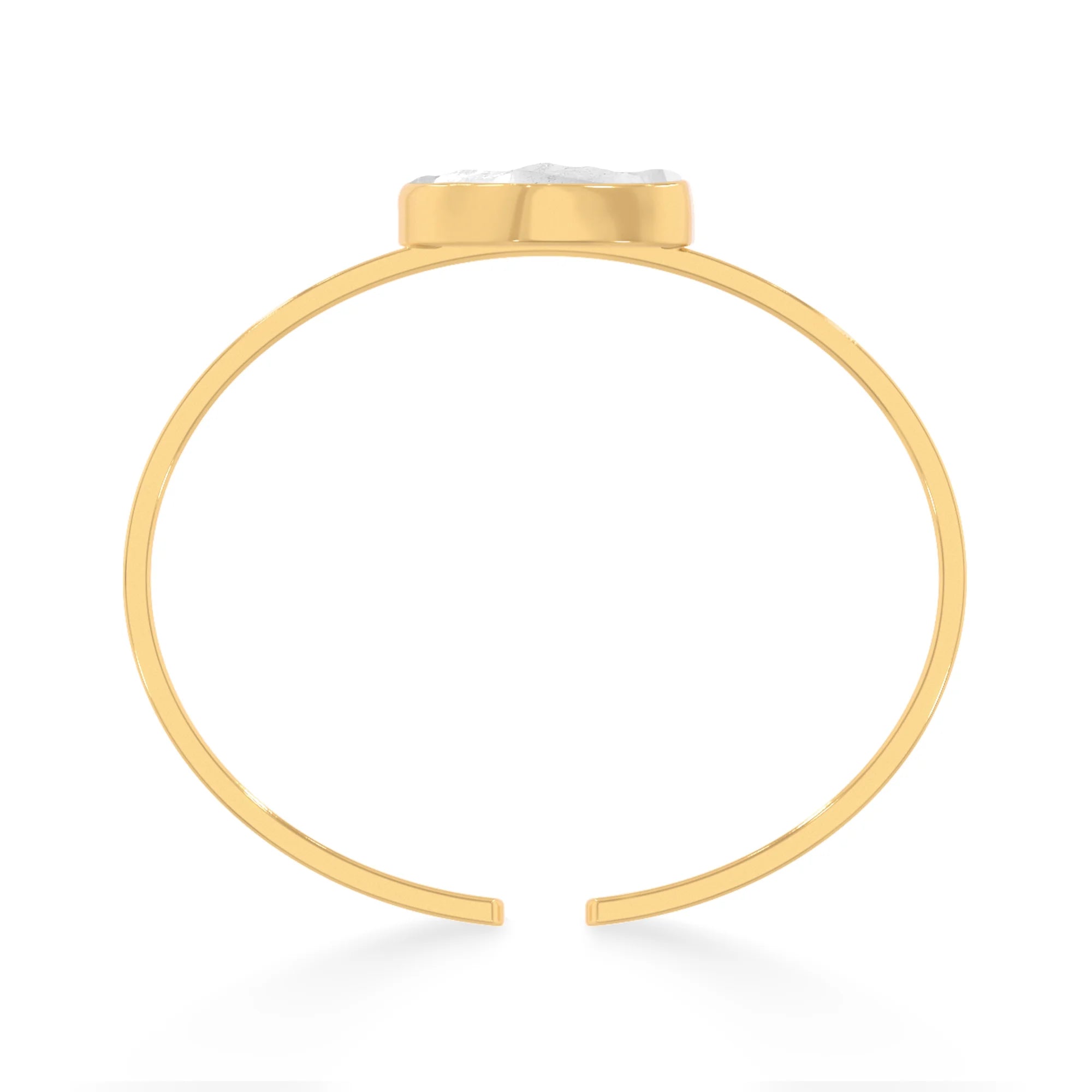 herkimer rough bracelet