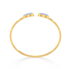rainbow moonstone cab bracelet