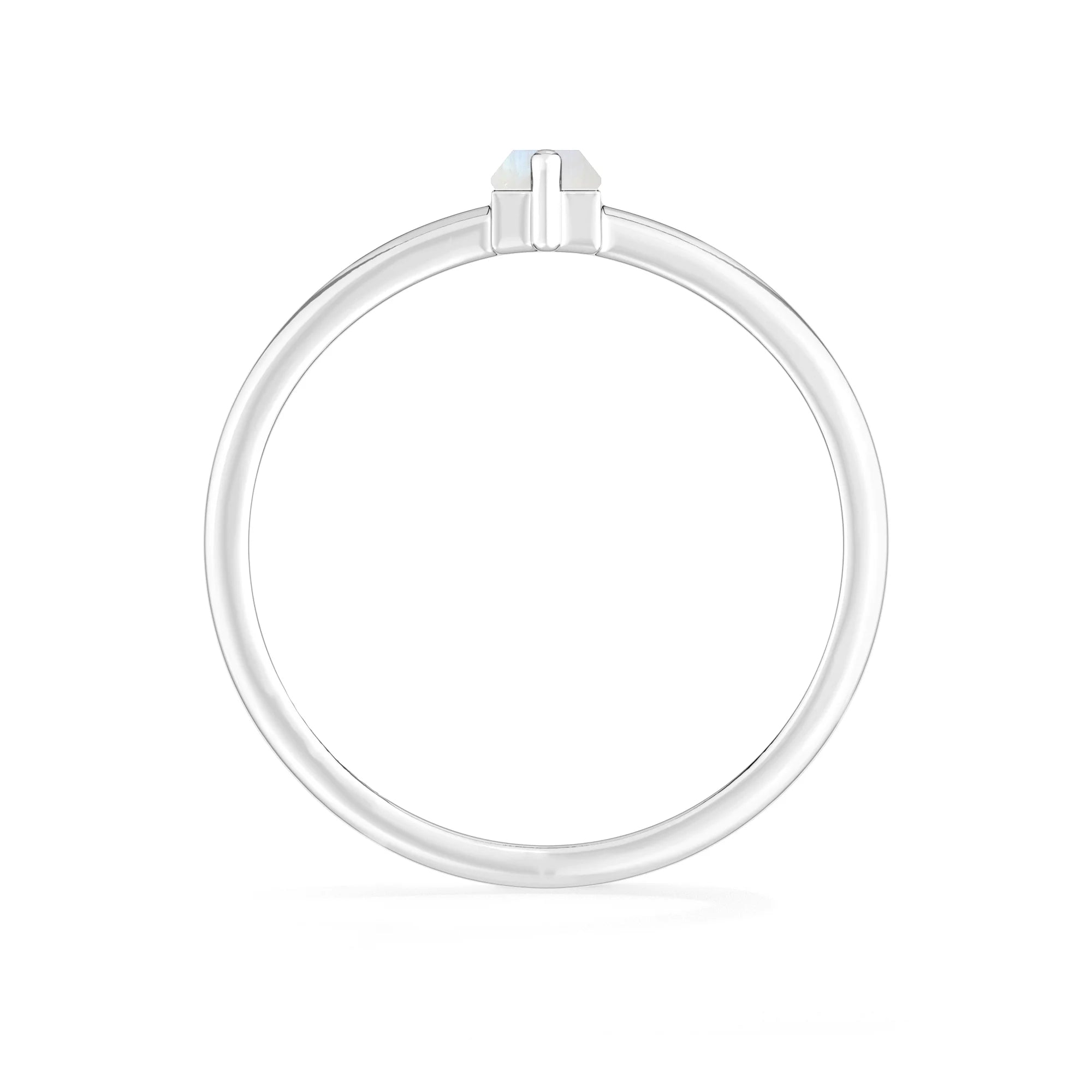 rainbow-moonstone prong-set ring