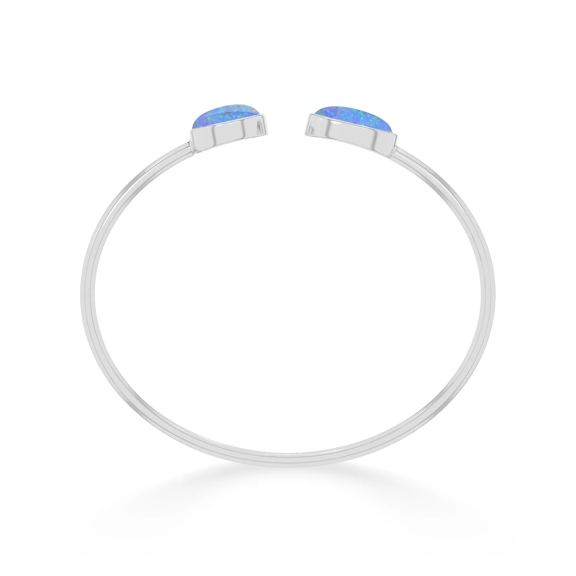 australian opal cab bracelet