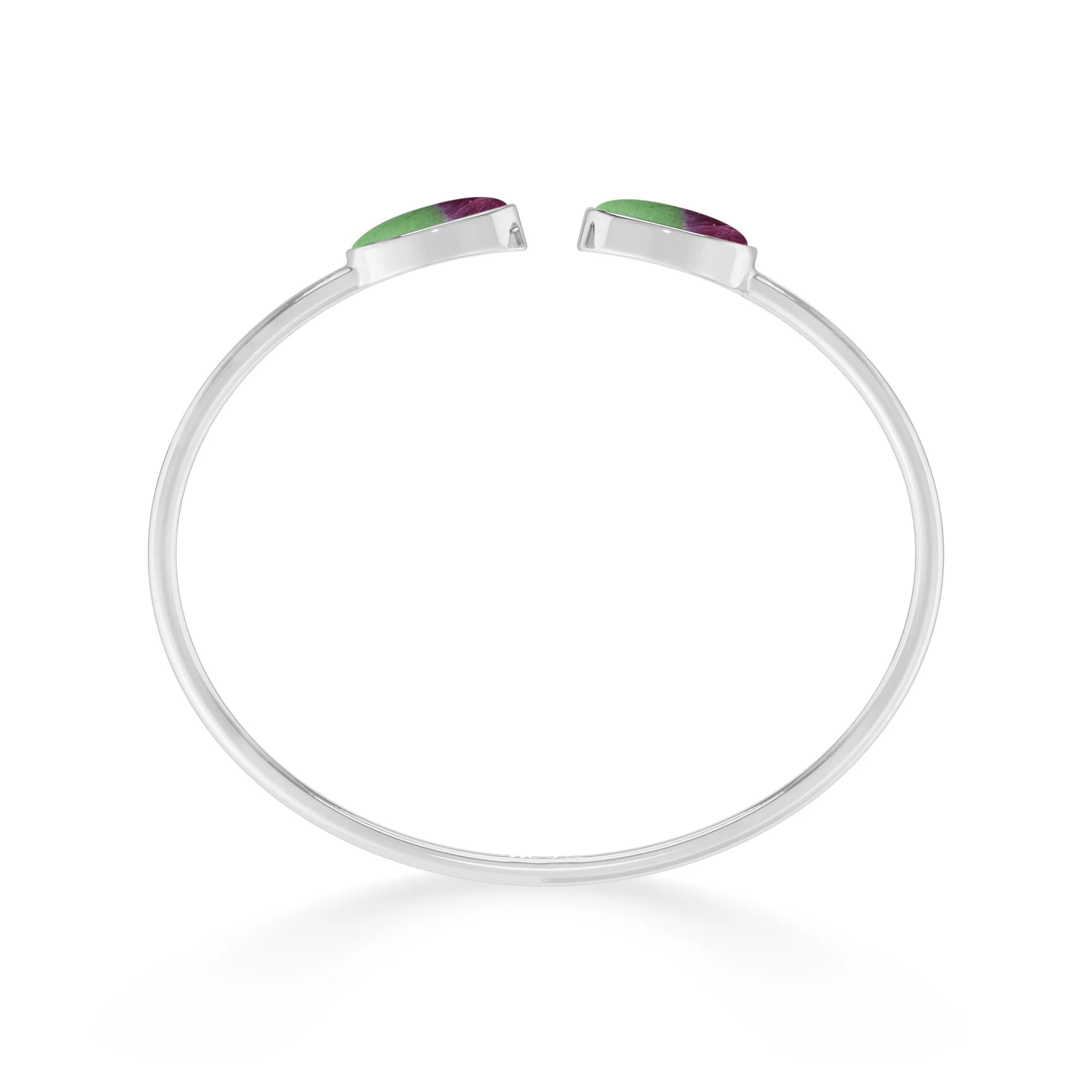 ruby zoisite cab bracelet