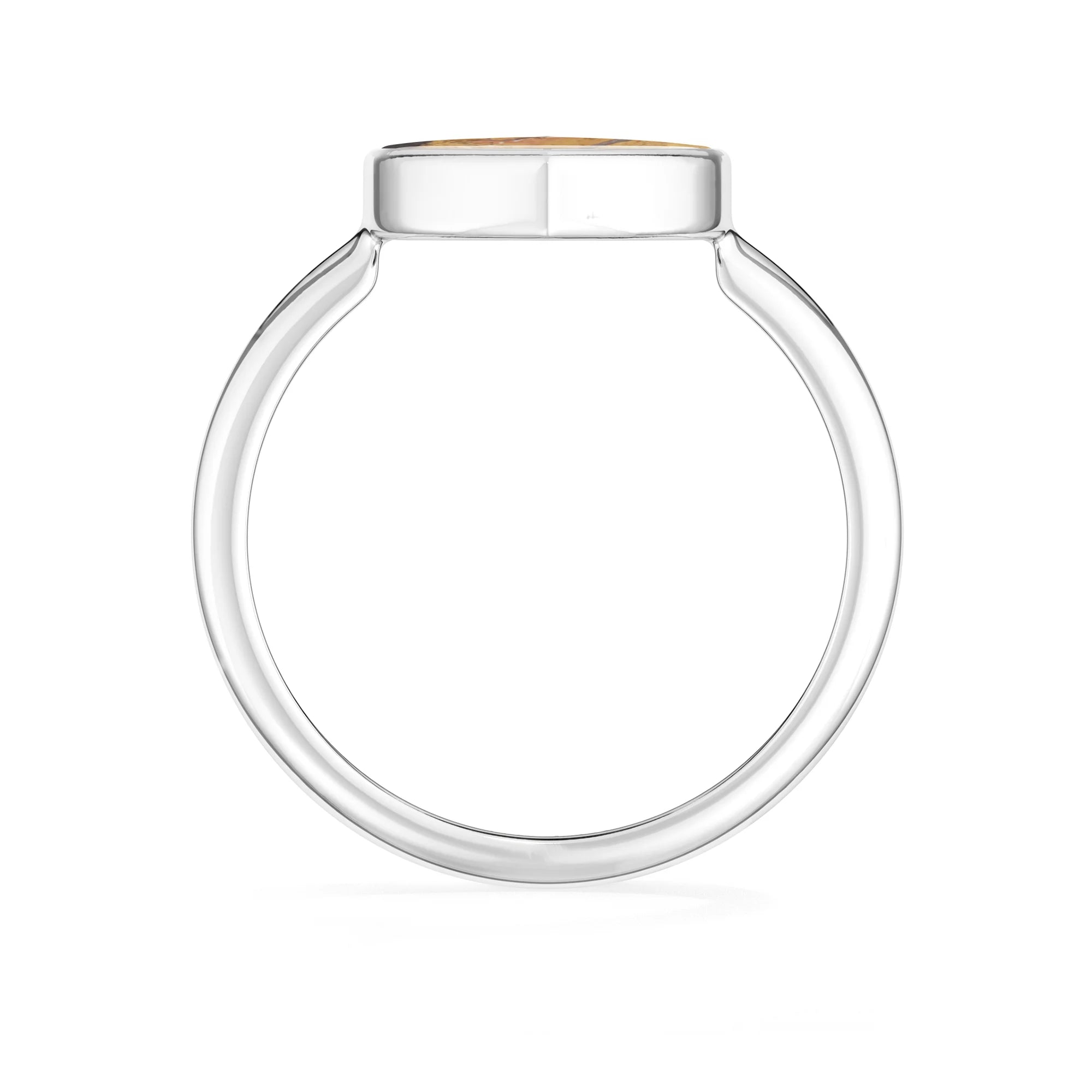 malingano-jasper bezel-set ring