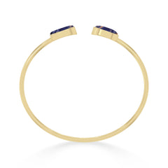 sodalite cab bracelet