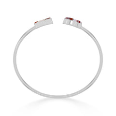 crazy lace agate cab bracelet