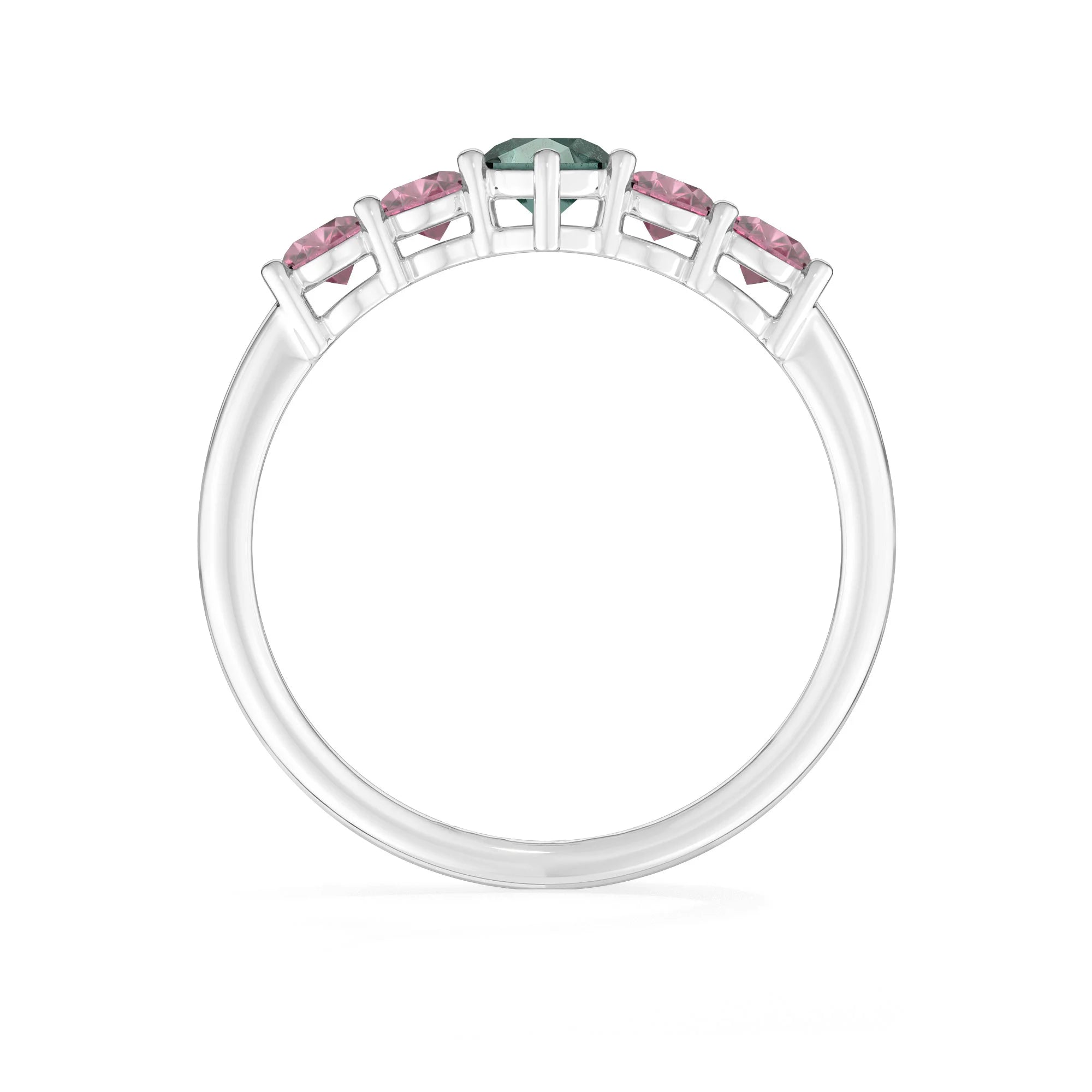 natural green tourmaline rings