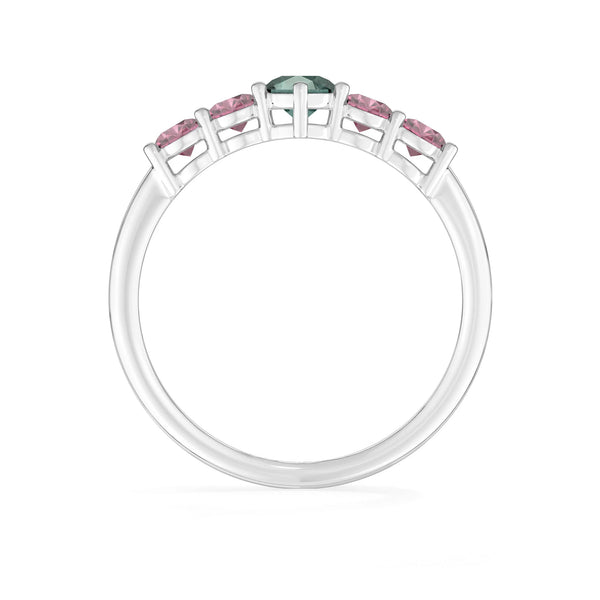 natural green tourmaline rings