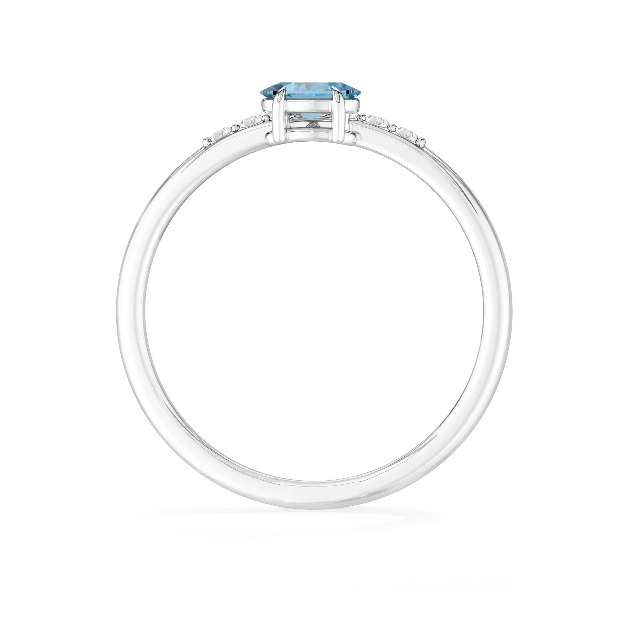 swiss blue topaz prong-set ring