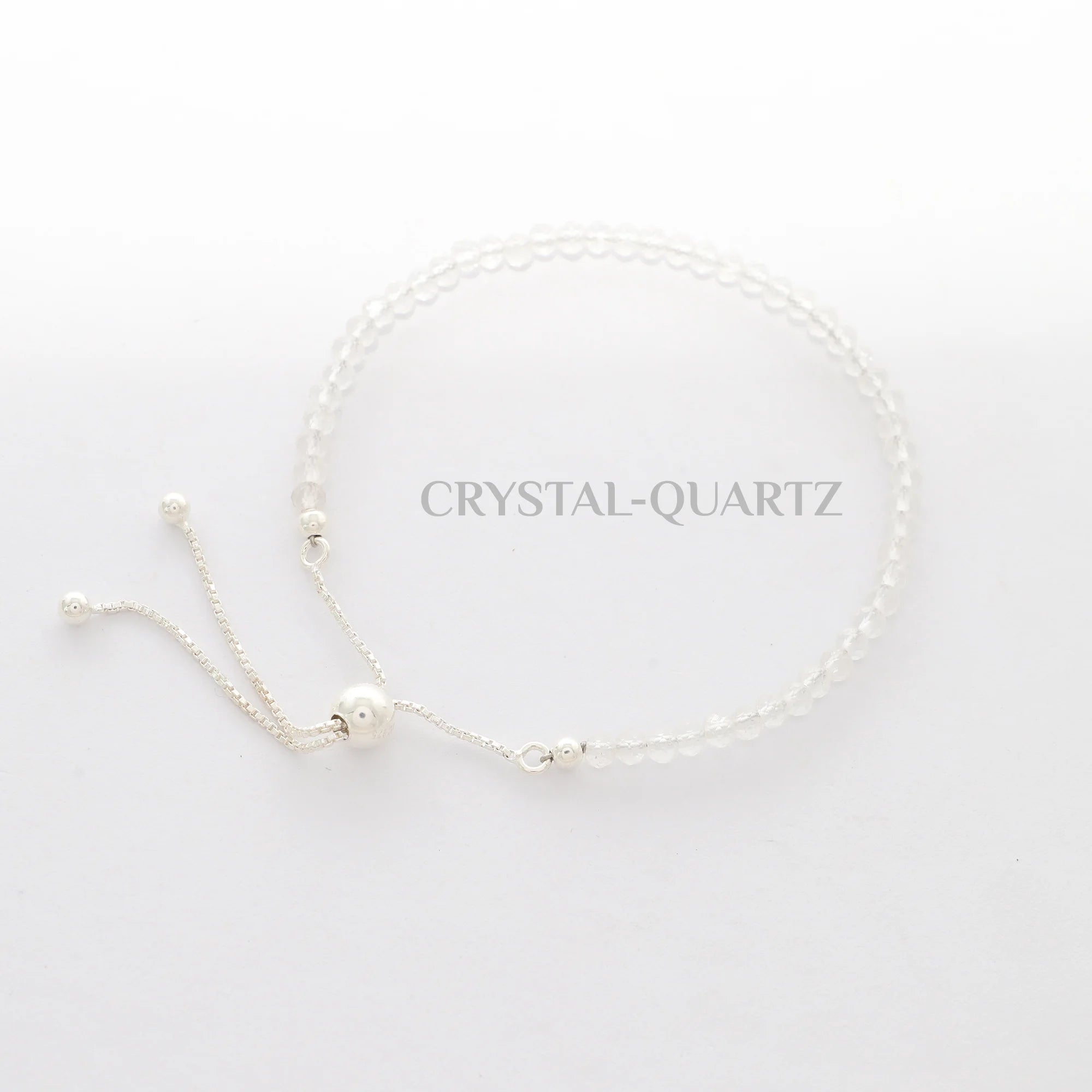 crystal cut bracelet