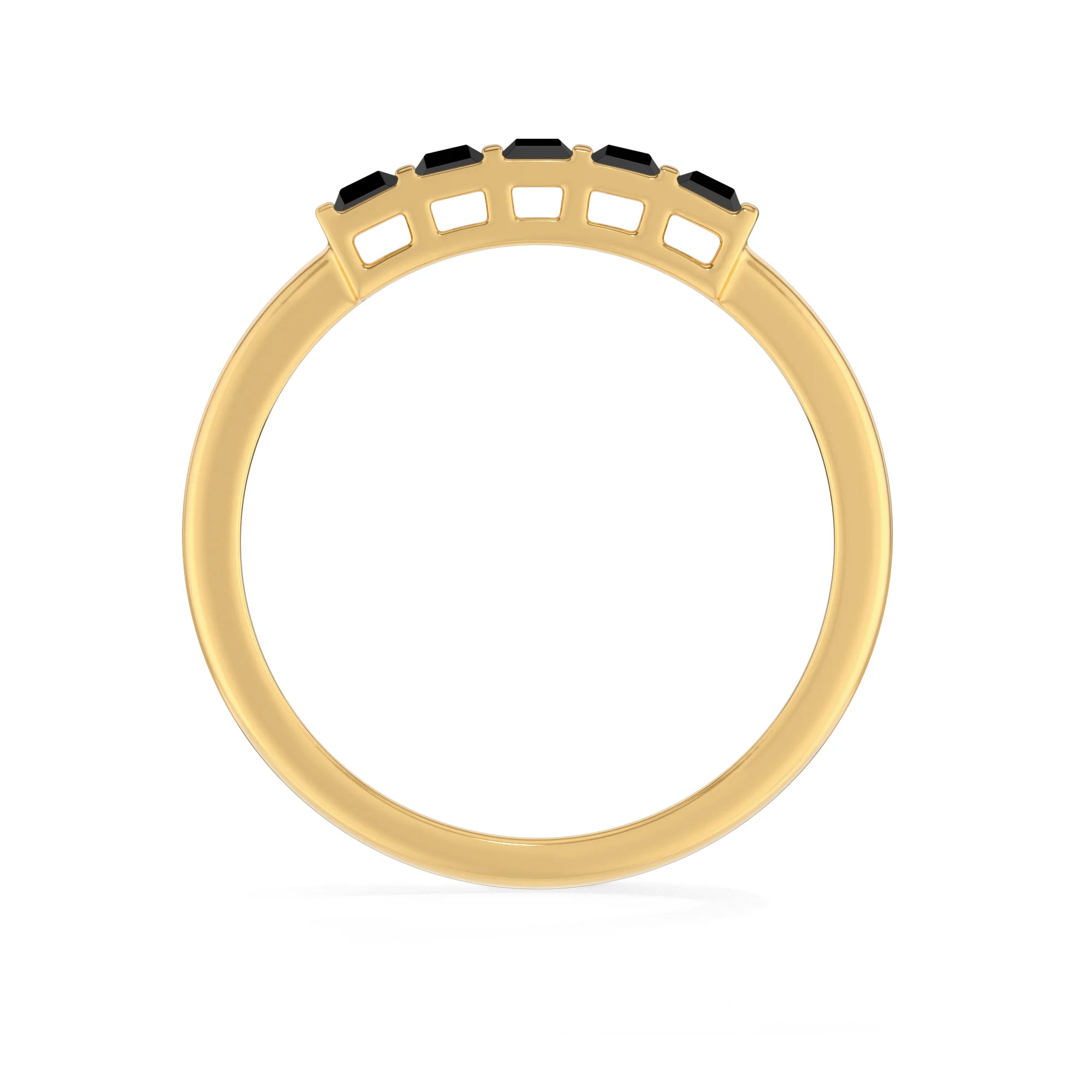 black-onyx bezel set ring