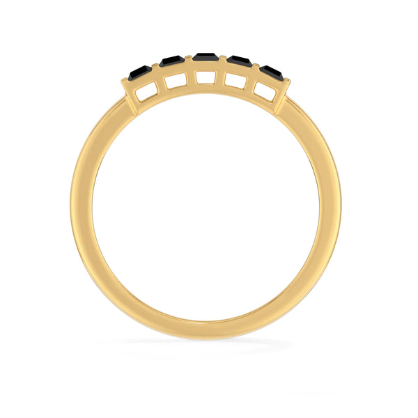 black-onyx bezel set ring